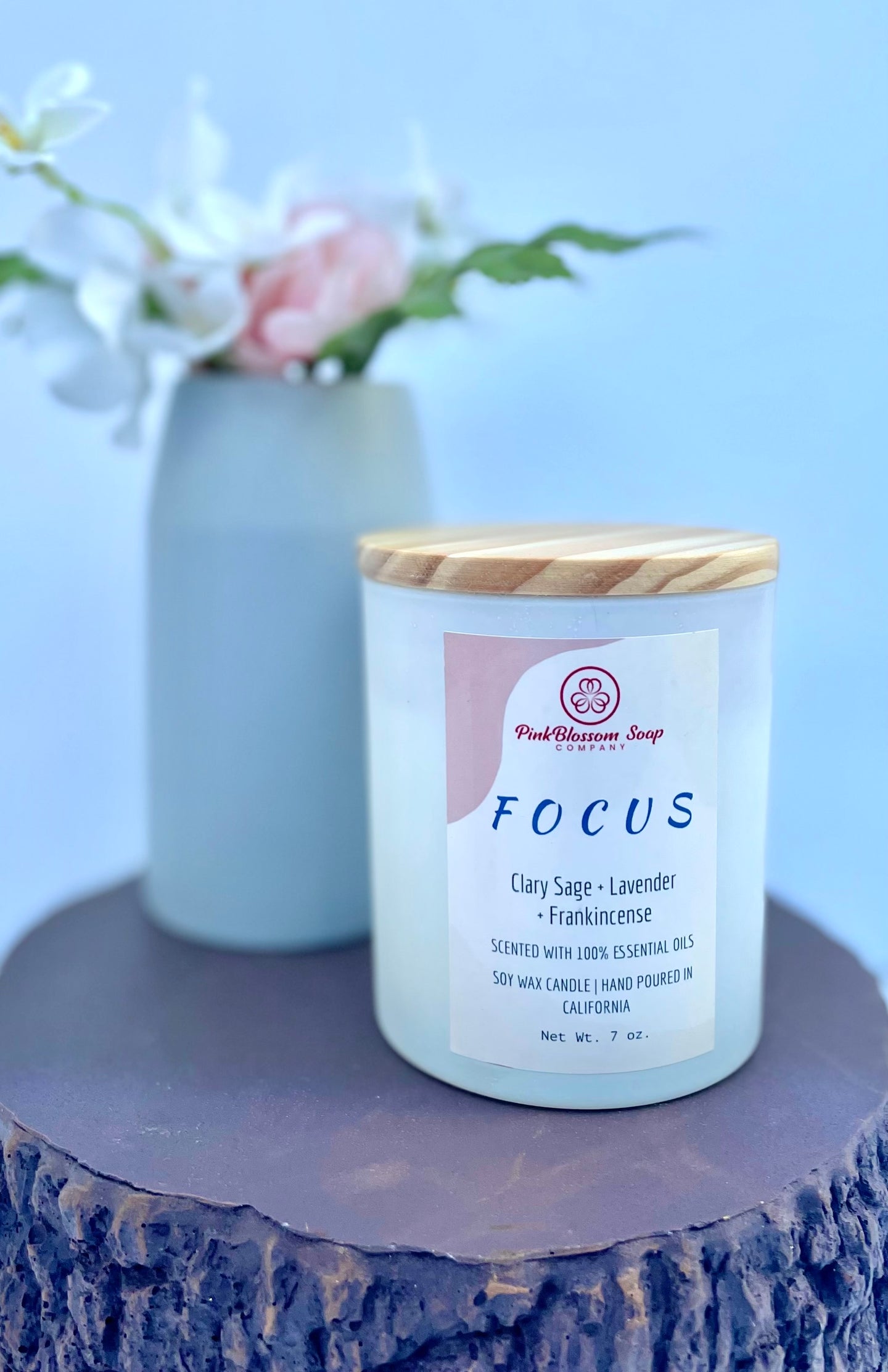Focus - Lavender Sage Candle