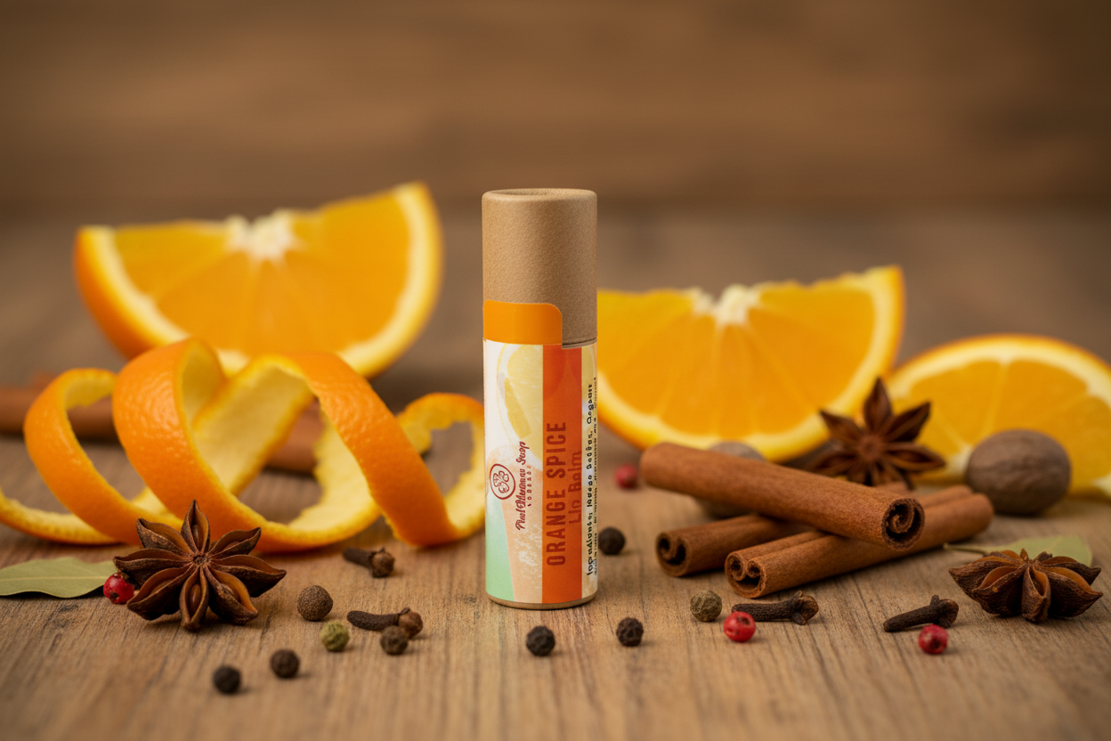 Orange Spice Lip Balm – PinkBlossom Soap Company
