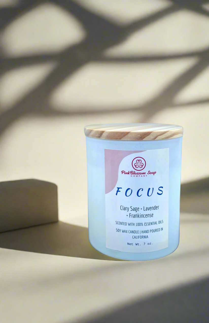 Focus - Lavender Sage Candle