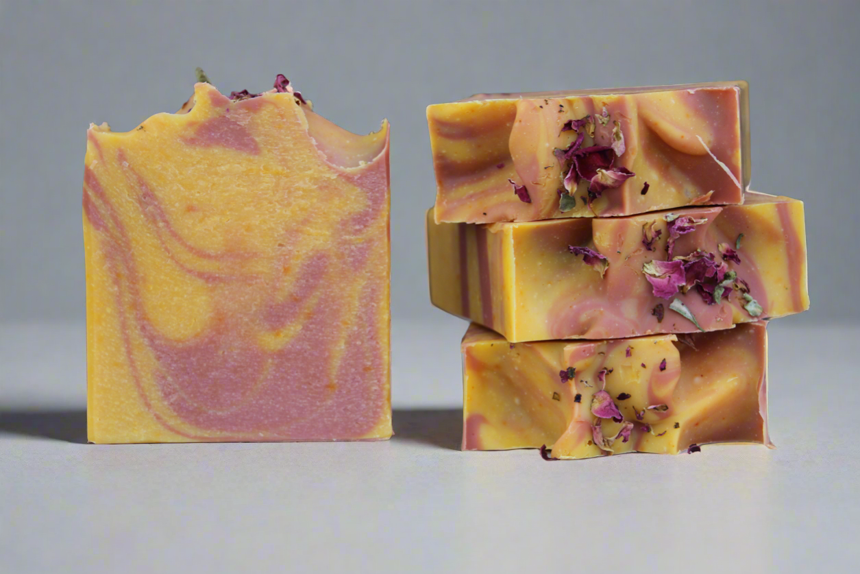 Sweet Orange Hibiscus Soap Bar
