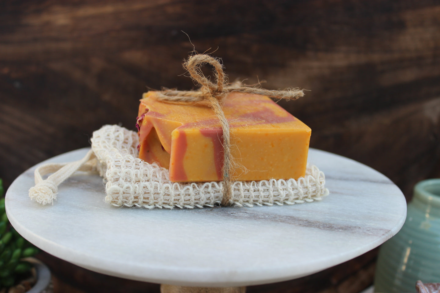 Handmade Soap with Soap saver bag